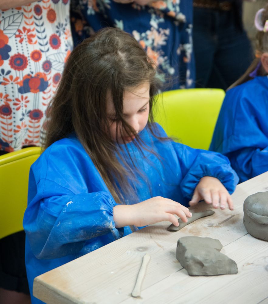 Children & Families Clay Fun workshops