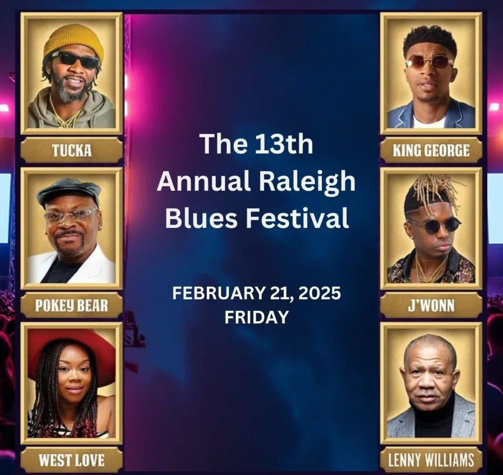 Raleigh Blues Festival: King George  Tucka  Pokey Bear & West Love