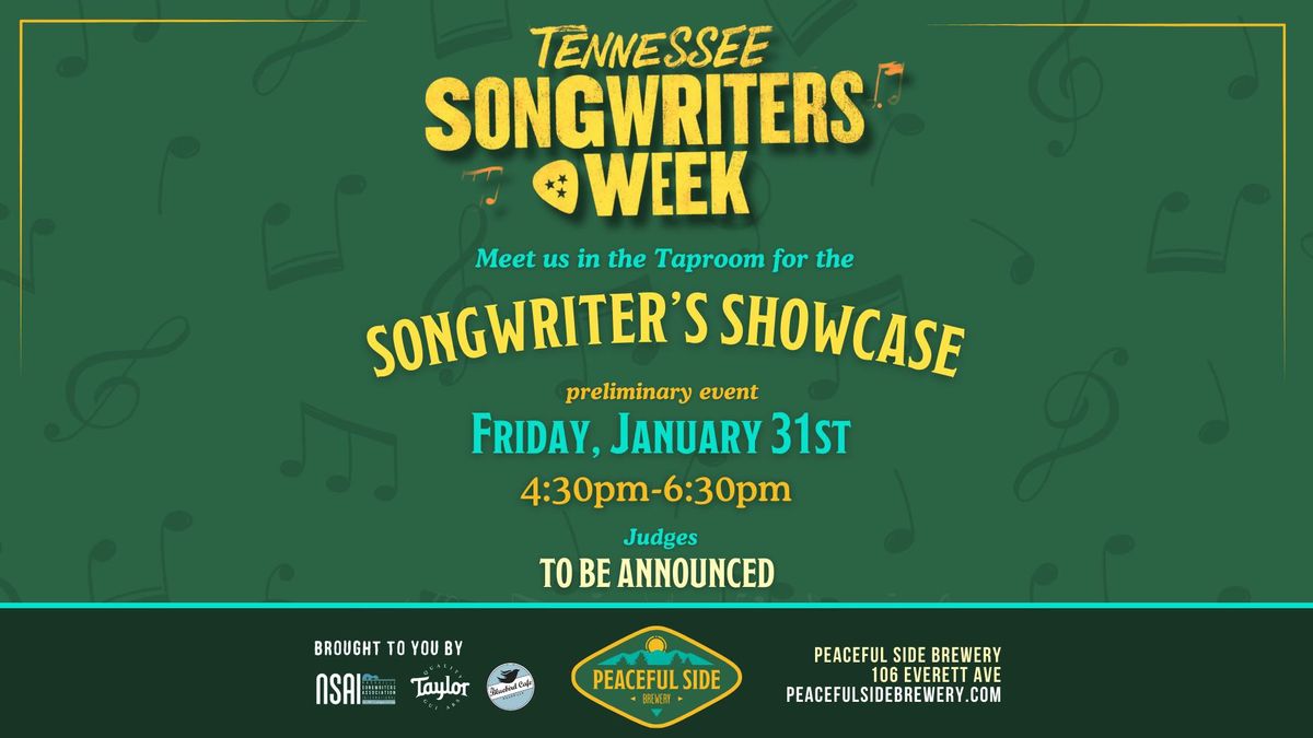 Tennessee Songwriters Week - Qualifying Round