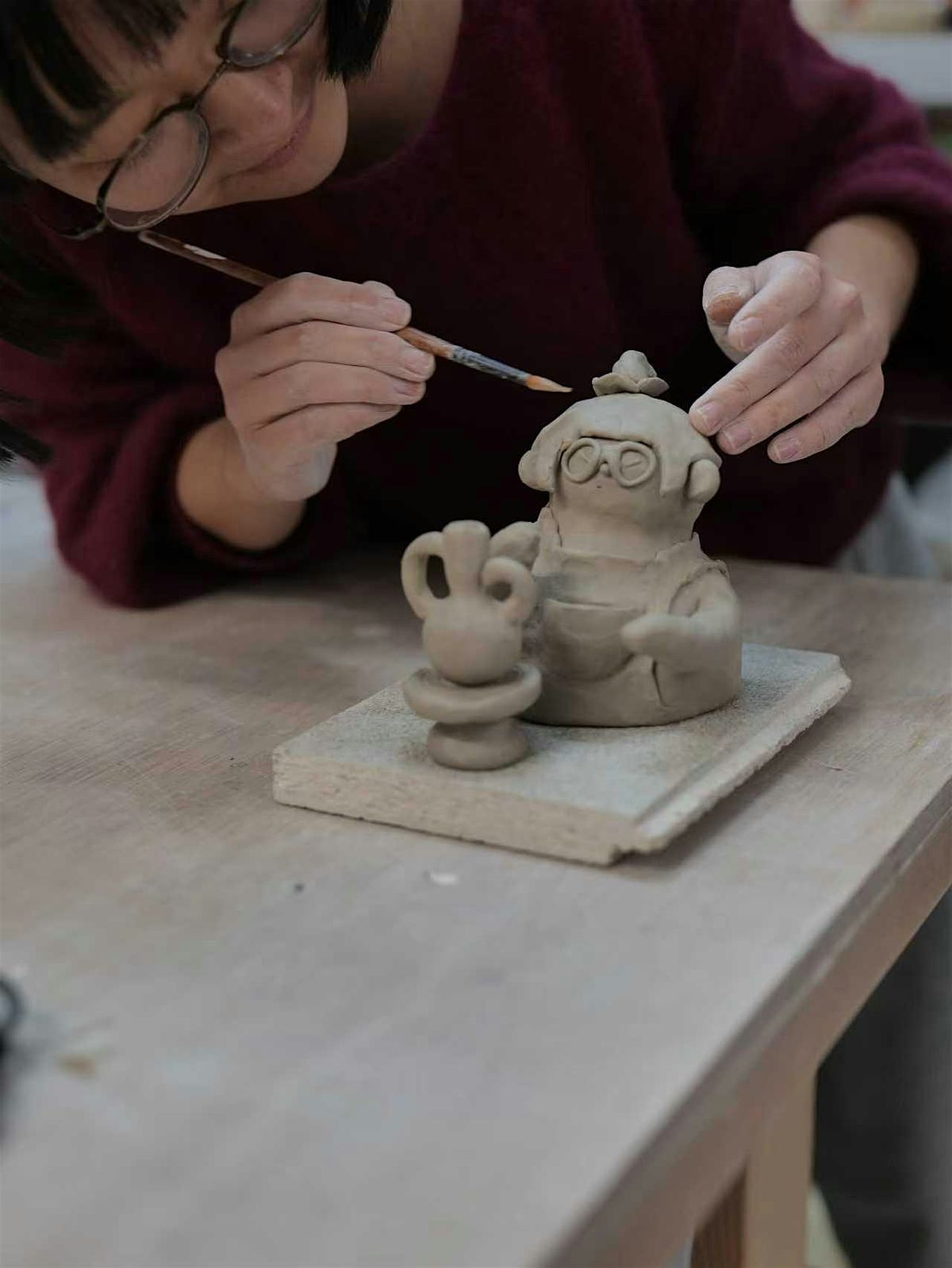 Freehand Clay Workshop-Create a Little Sculpture