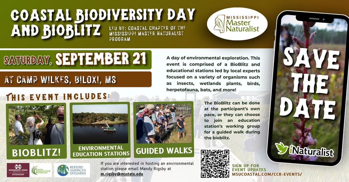 Coastal Biodiversity Day and BioBlitz