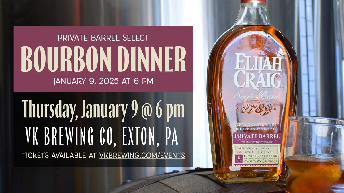 Private Barrel Bourbon Dinner