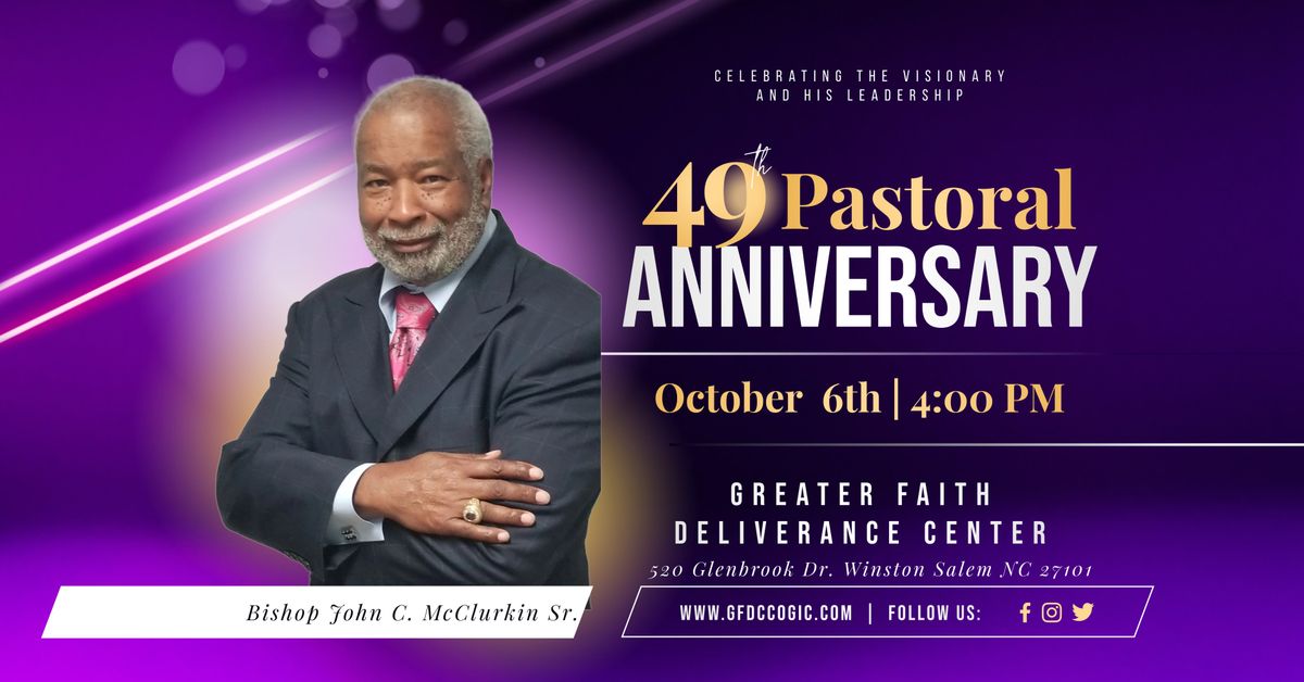 49th Pastoral Anniversary