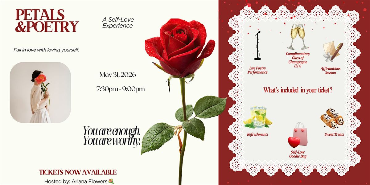Petals&Poetry: A Self-Love Experience