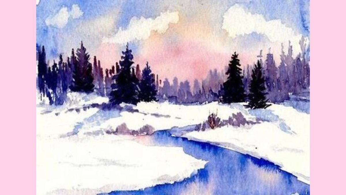 Watercolor Winterscapes with Allise Noble