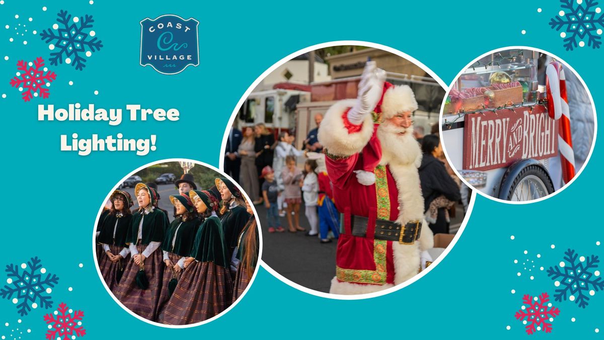 Join us for the Tree Lighting on Coast Village 