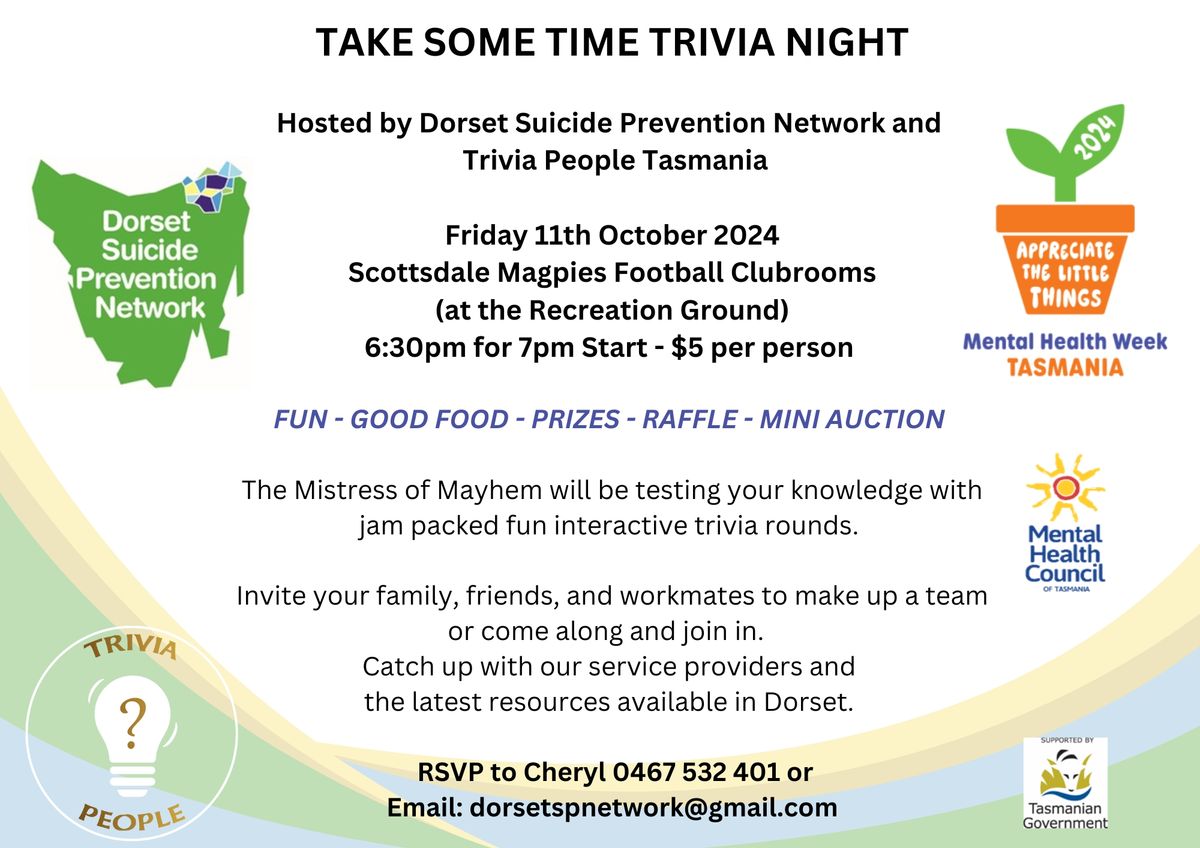 TAKE SOME TIME TRIVIA NIGHT