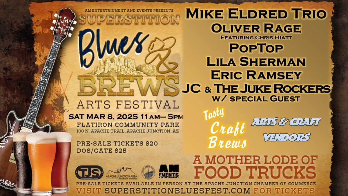 2025 Superstition Blues Brews & Arts Festival