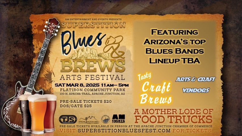 2025 Superstition Blues Brews & Arts Festival