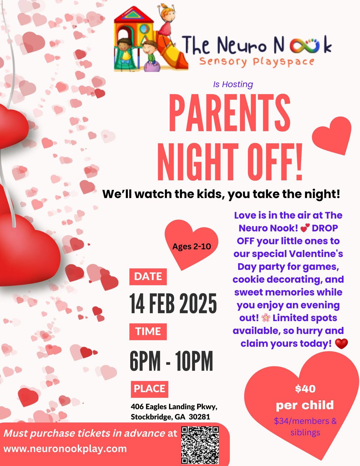 Valentine's Day Parent Night OFF