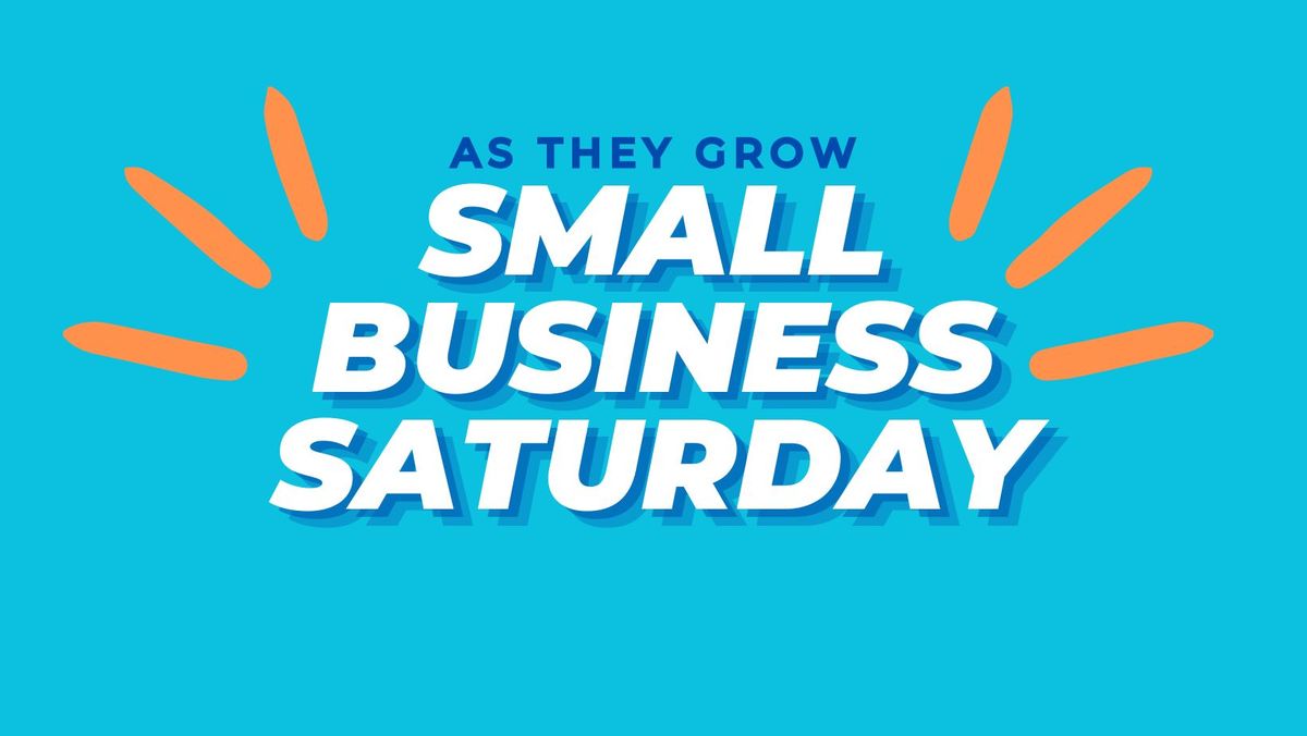 ATG SMALL BUSINESS SATURDAY!