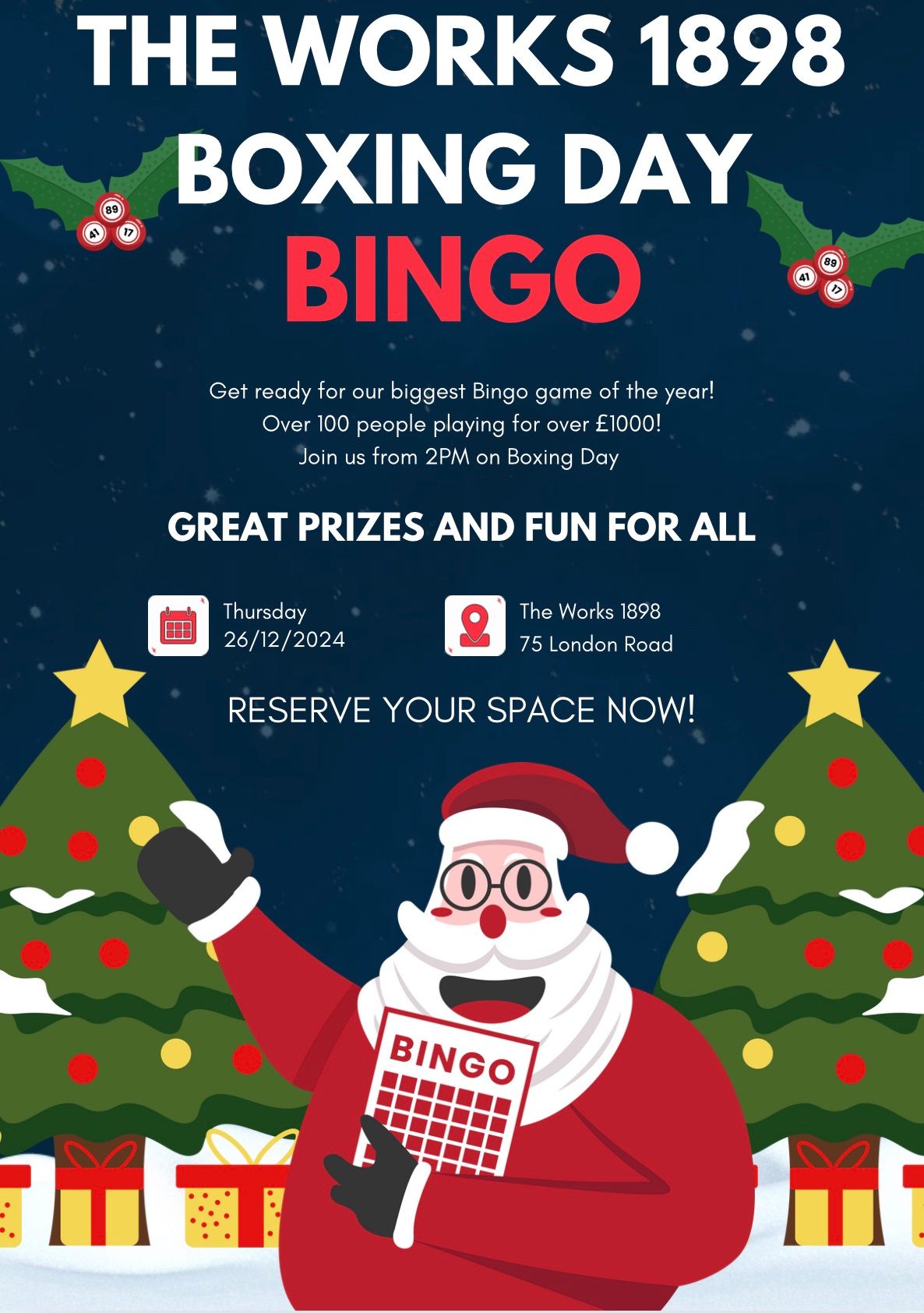 Boxing Day Bingo