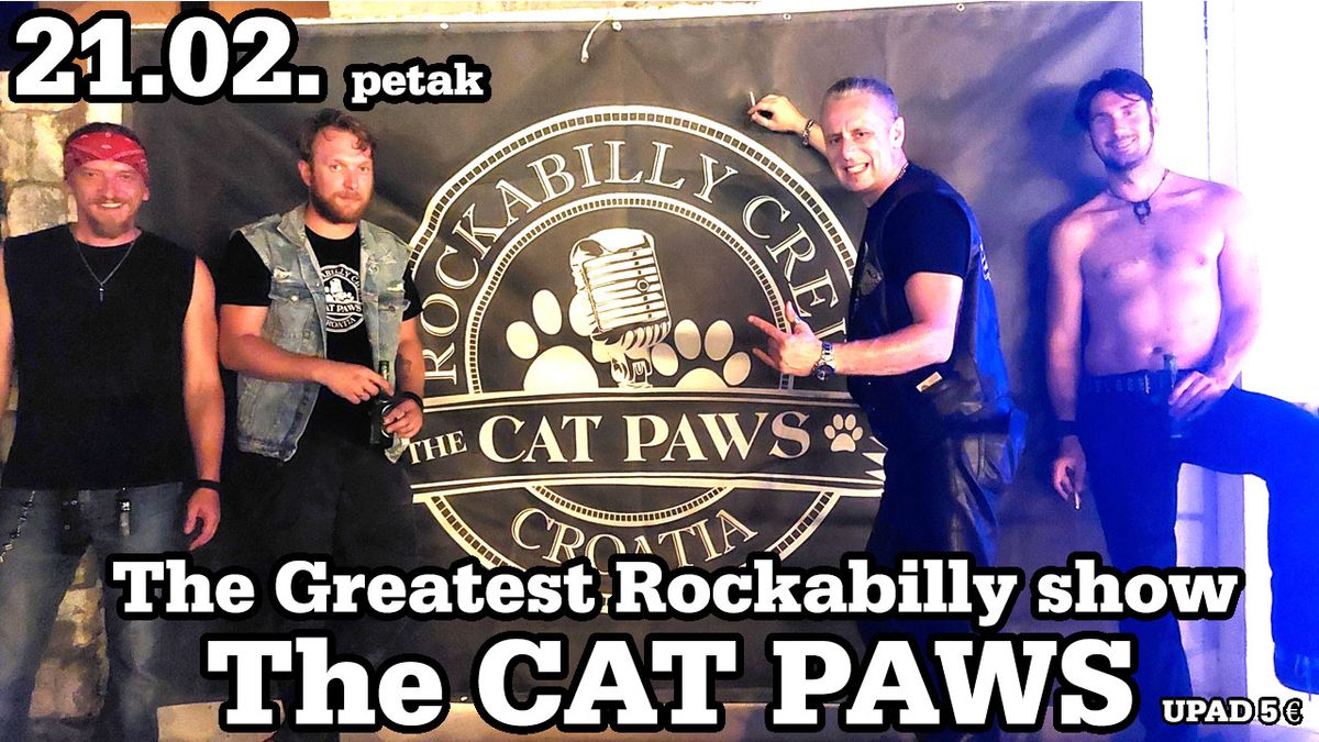 THE CAT PAWS The greatest Rockabilly show