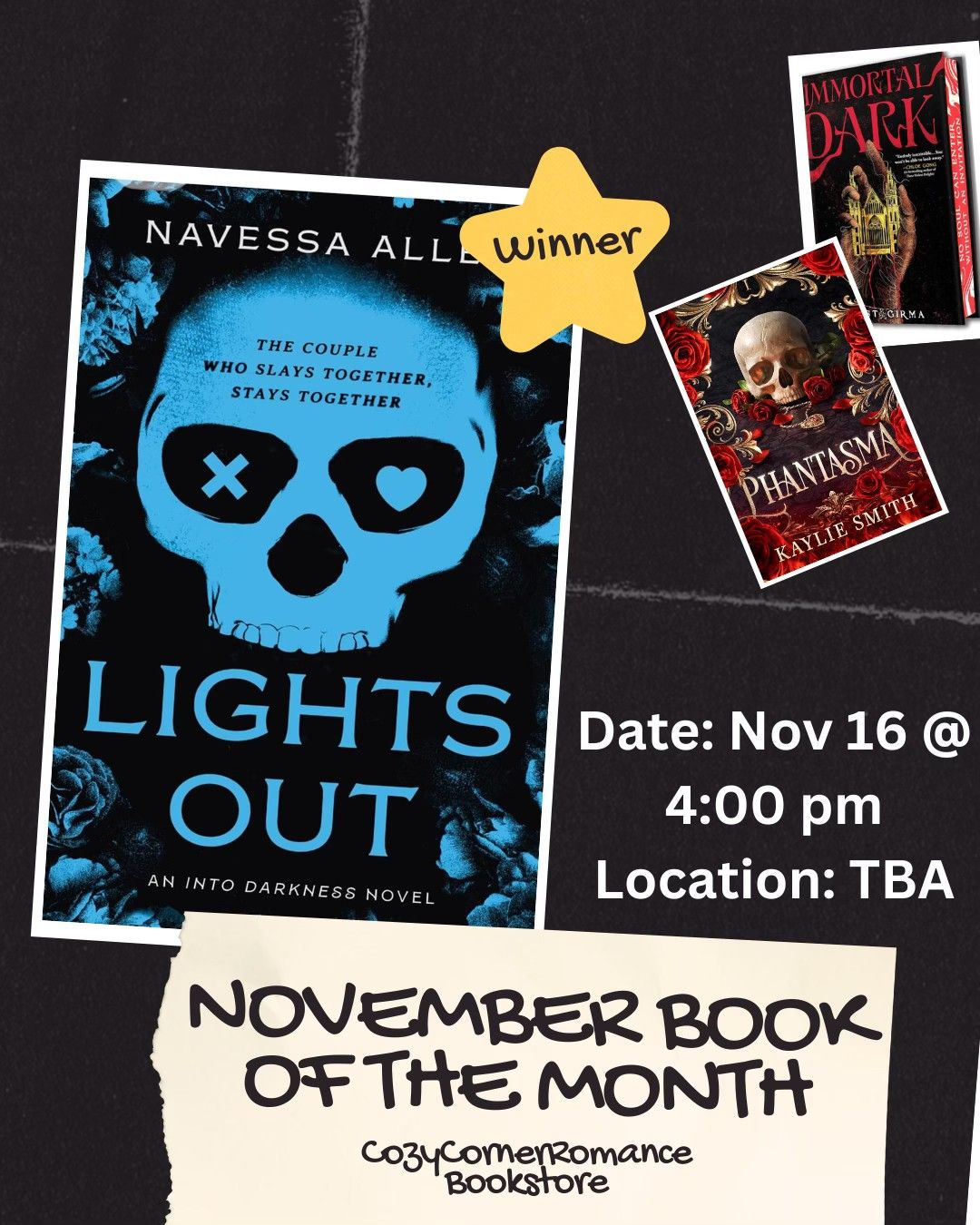 "Lights Out" Book Club