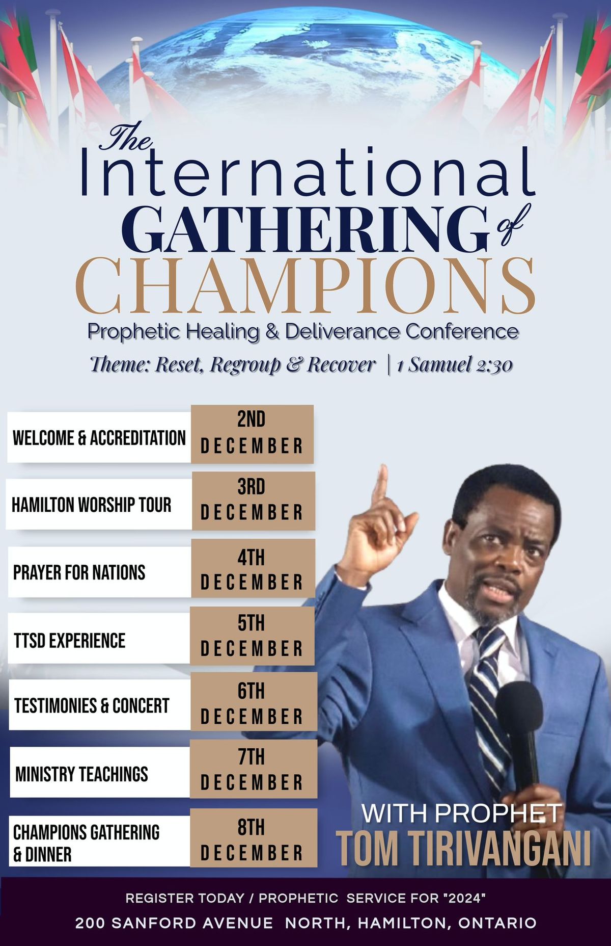 The International Gathering of Champions Prophetic Service 