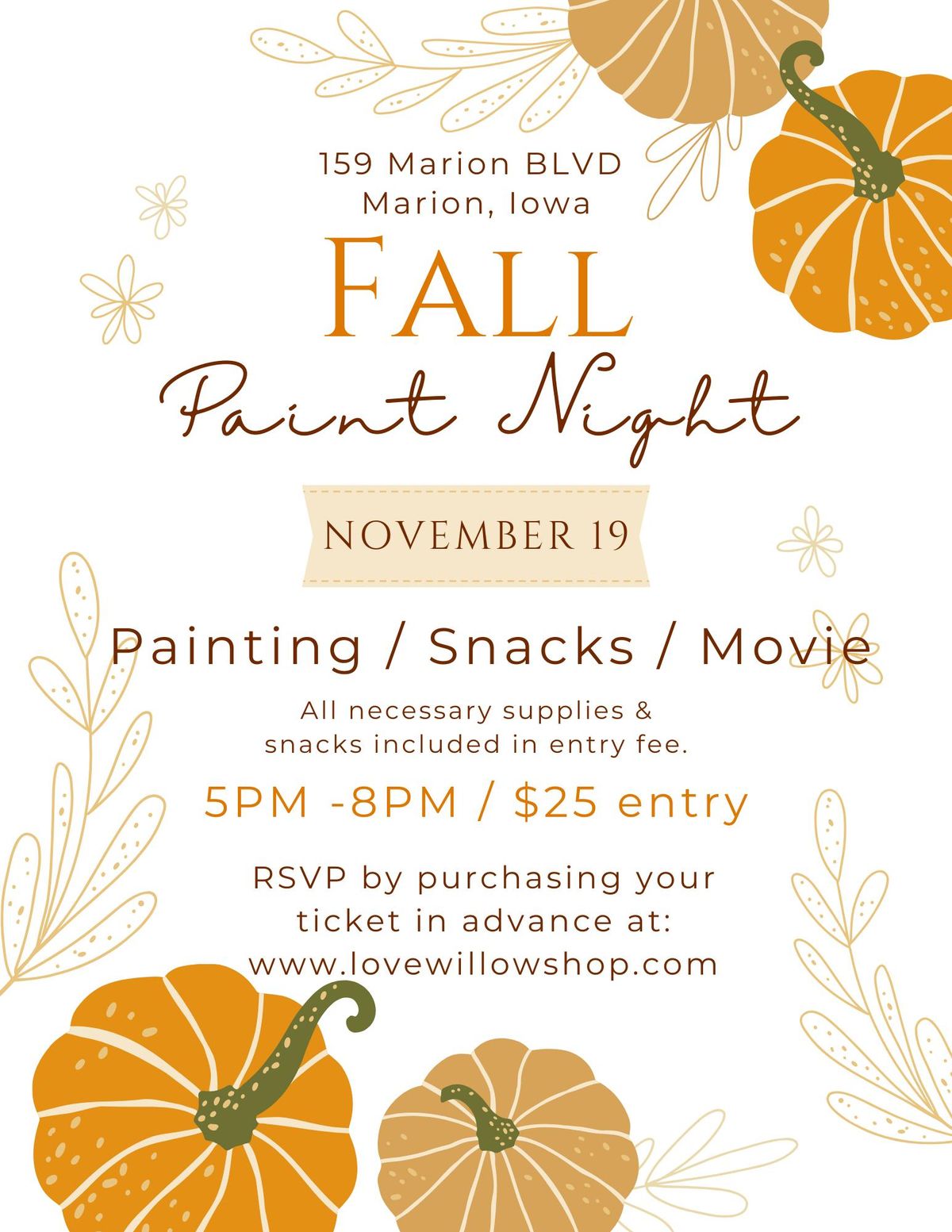 November Paint Night