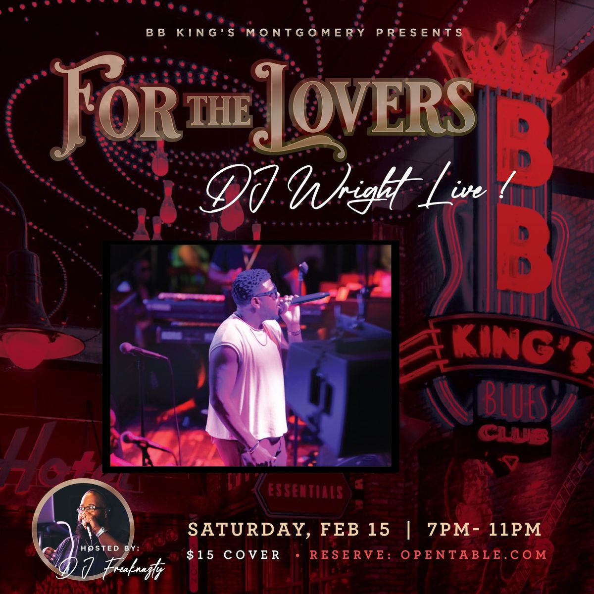 For the Lovers: DJ Wright Live!