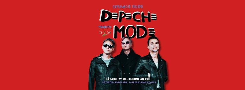 [show] 20h: Strange Mode - Tributo DEPECHE MODE + after party