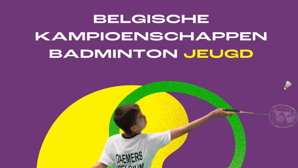 Belgische Kampioenschappen Jeugd 2024 - Championnats de Belgique Juniors 2024 badminton