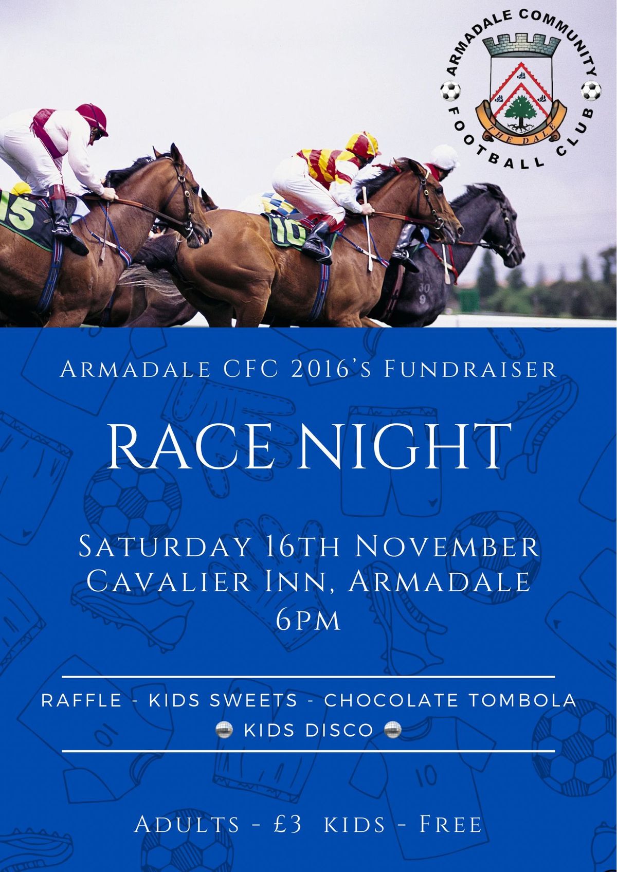 Armadale CFC 2016\u2019s RACE NIGHT \ud83d\udc0e 