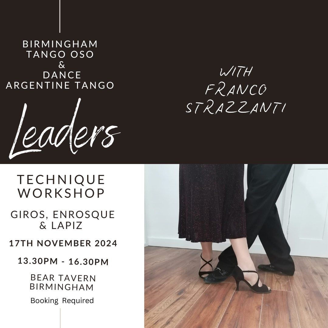 Leaders Technique Workshop - Giros, Enrosque & Lapiz