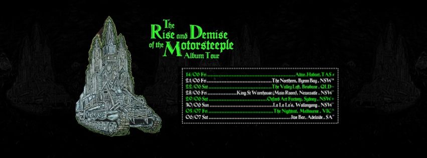 The Rise and Demise of the Motorsteeple - Album Tour @ La La La's
