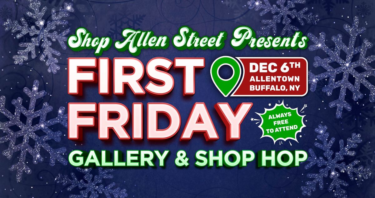 First Friday "Gallery & Shop Hop" in Allentown