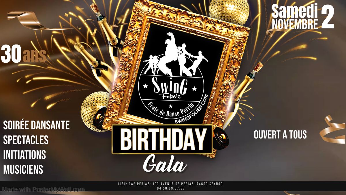 30\u00e8me anniversaire Swing Folie's