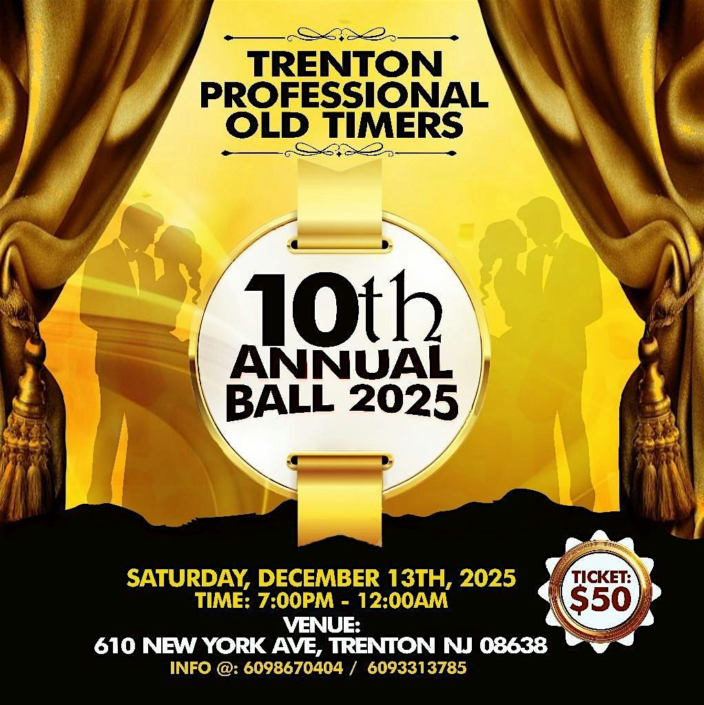 TRENTON PROFESSIONAL OLD-TIMERS  YEAR END BALL