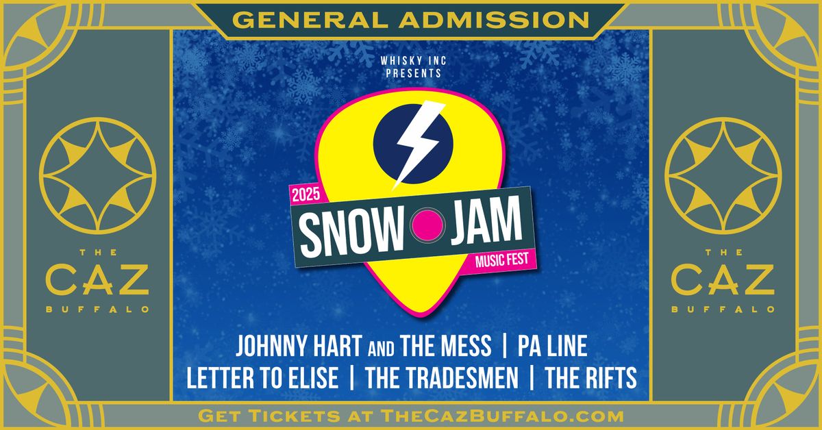 5th Annual SNOW JAM Music Festival at The Caz