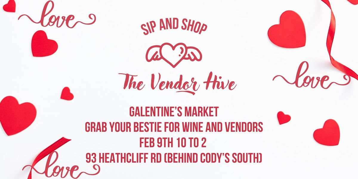 Sip and Shop Galentine Market