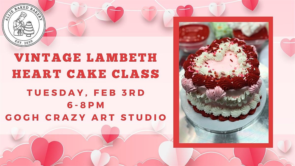 Valentine\u2019s Cake Decorating Class
