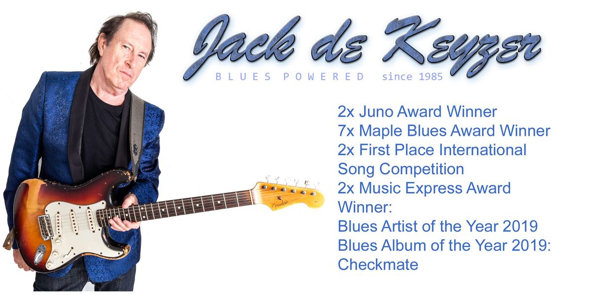 JACK DE KEYZER BLUES POWERED TOUR QC\/ON   2024