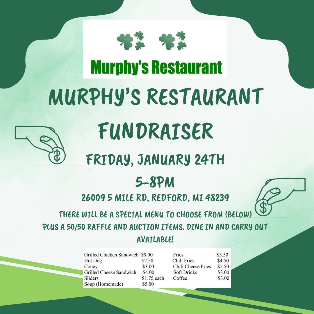 Murphy's Restaurant Fundraiser