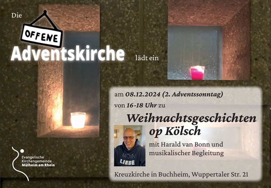 Offene Adventskirche - Weihnachtsgeschichten op k\u00f6lsch