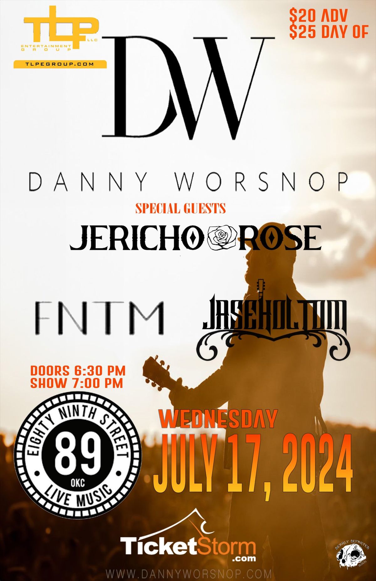 Danny Worsnop Solo LIVE in OKC! 