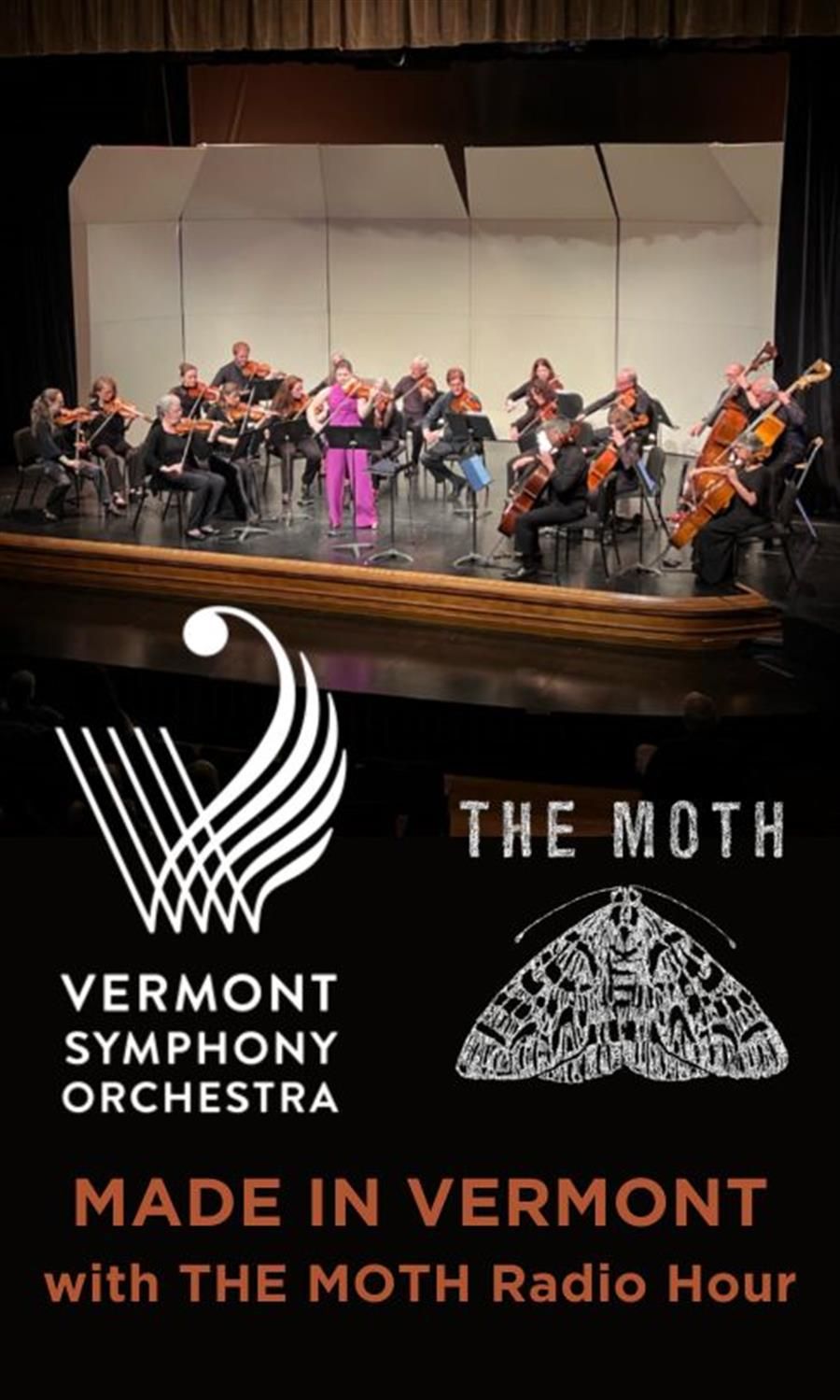 Vermont Symphony Orchestra: The Moth Radio Hour