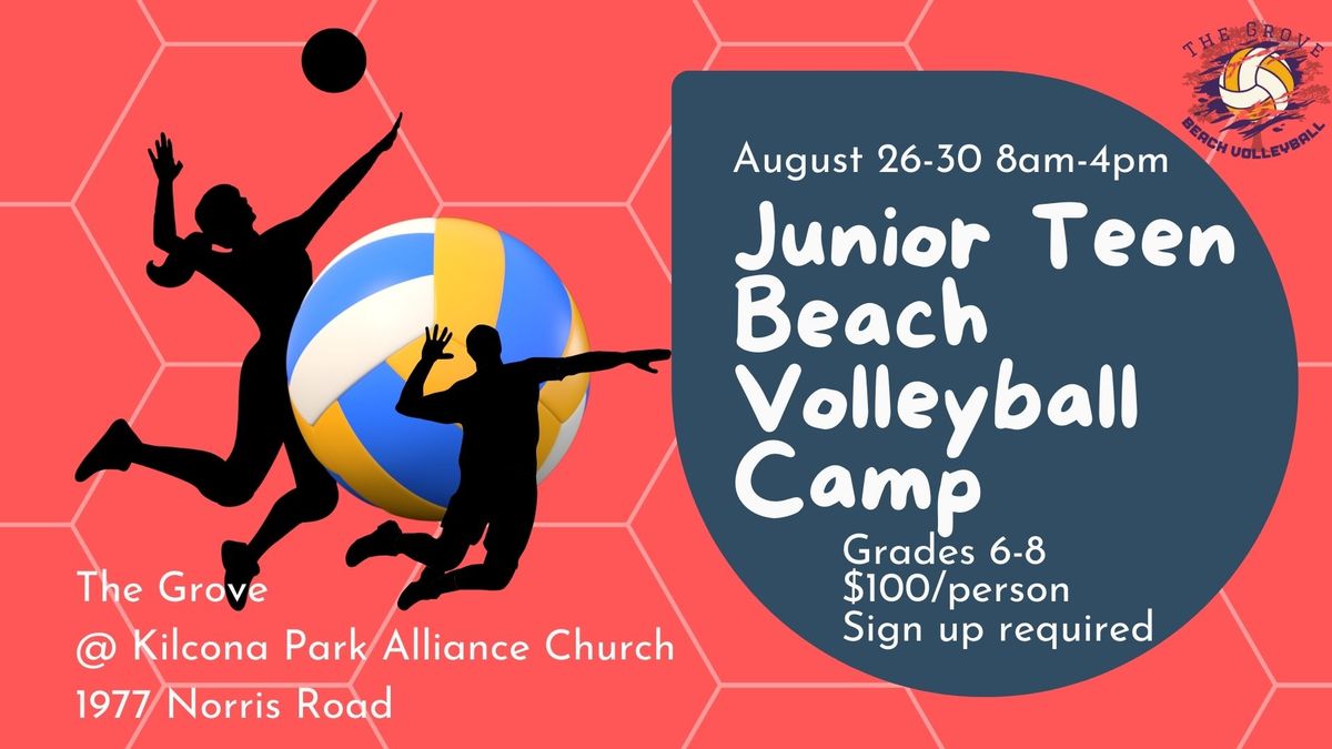 Jr Teen Beach Volleyball Camp