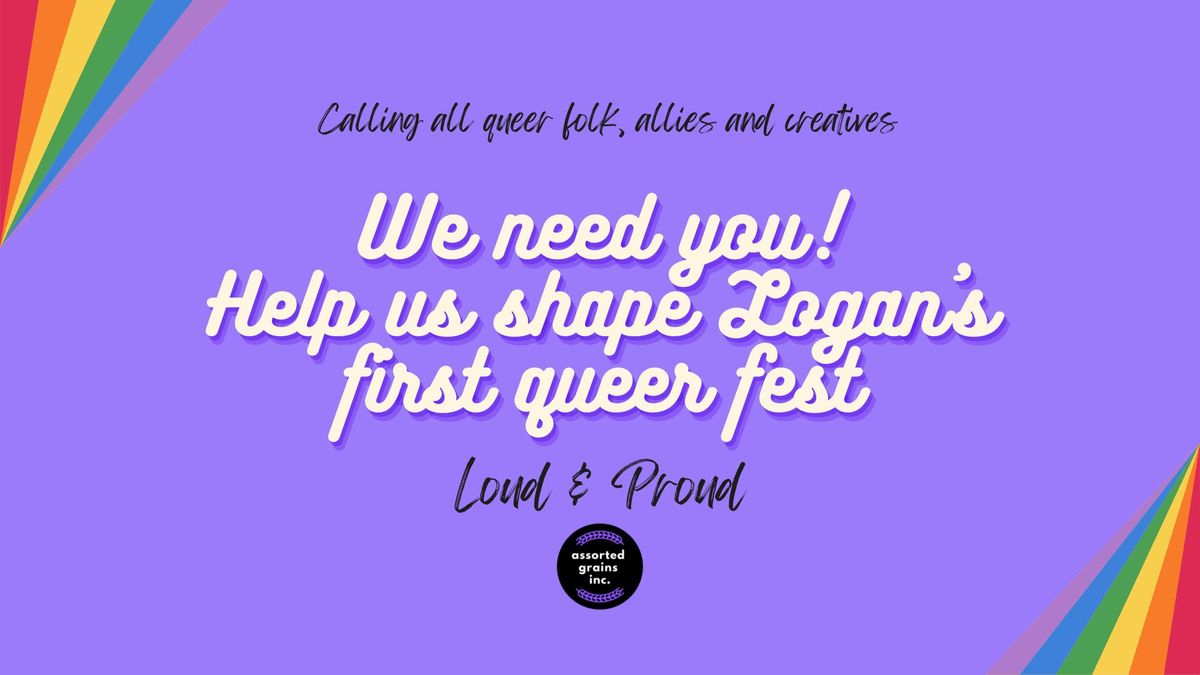 Loud & Proud pride fest planning call out