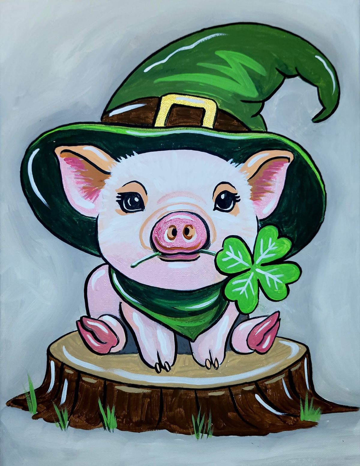 Piggy St. Patrick\u2019s Day \u2618\ufe0f 