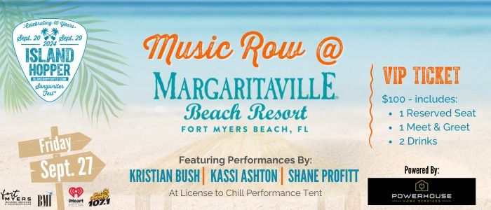 Music Row at Margaritaville Beach Resort Fort Myers Beach