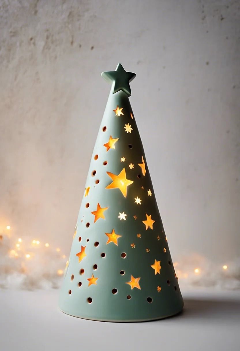 Make a Christmas Tree Luminary with Sara!