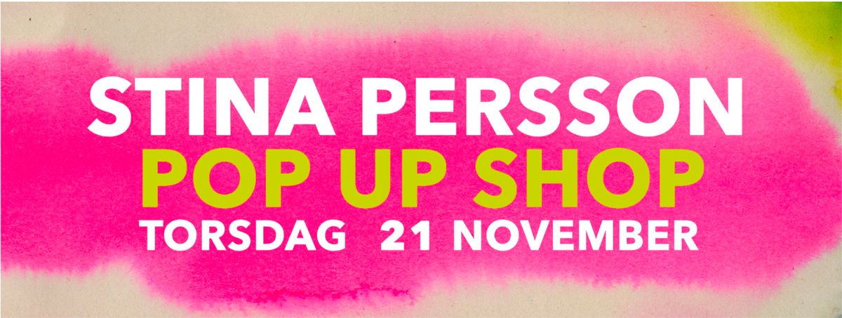 Christmas Pop Up Shop- Stina Persson