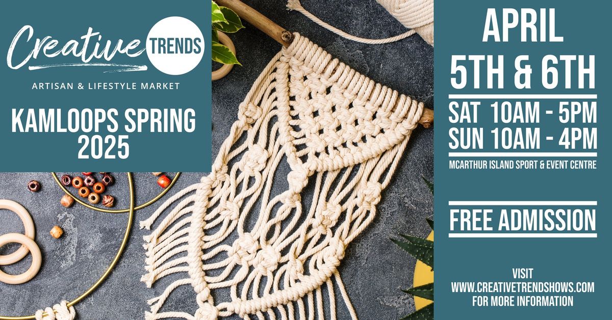 Kamloops Spring Artisan & Lifestyle Market 2025