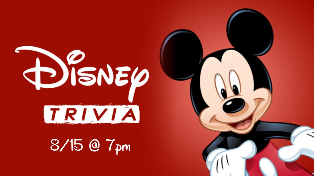 Trivia Night! Disney Edition 