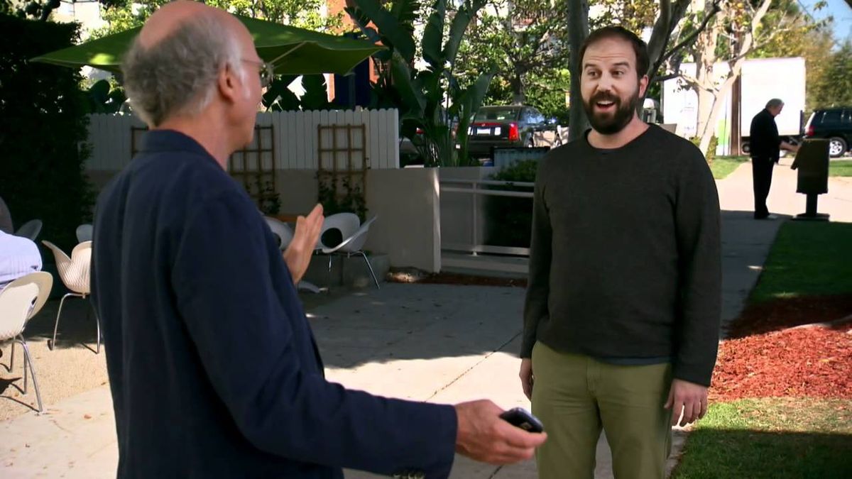 Parking Larry David