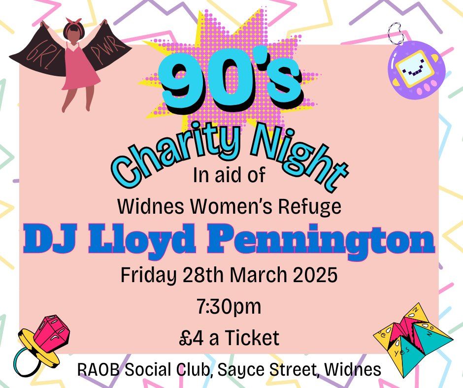 90's Charity Night @ The Buffs