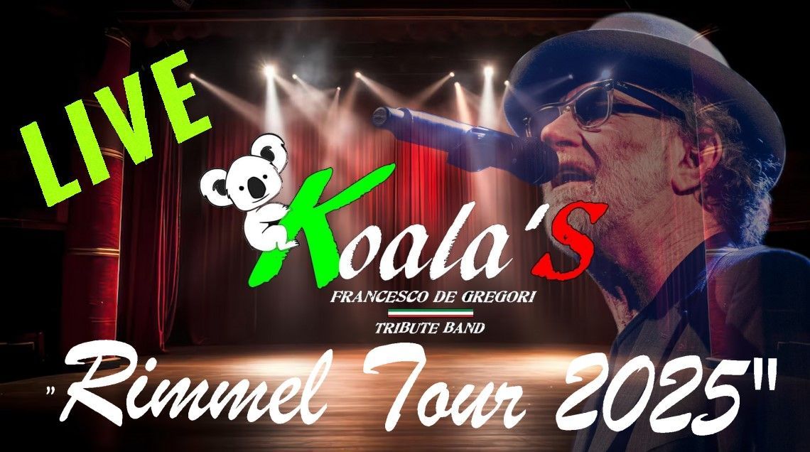 "KOALA'S Francesco De Gregori Tribute@Live "LA STUA"