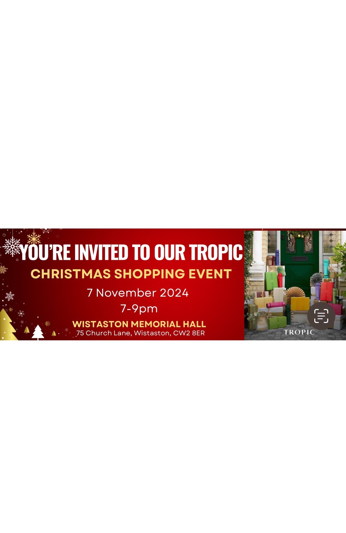 Wistaston Tropic Shopping Event