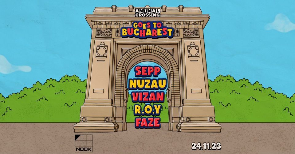 Animal Crossing x Nook w\/ Sepp, Nu Zau, Vizan, R.O.Y, Faze